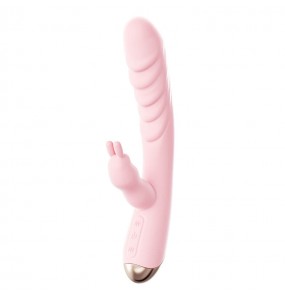 MizzZee - G-spot Heating Rabbit Vibrator (Chargeable - Pink)